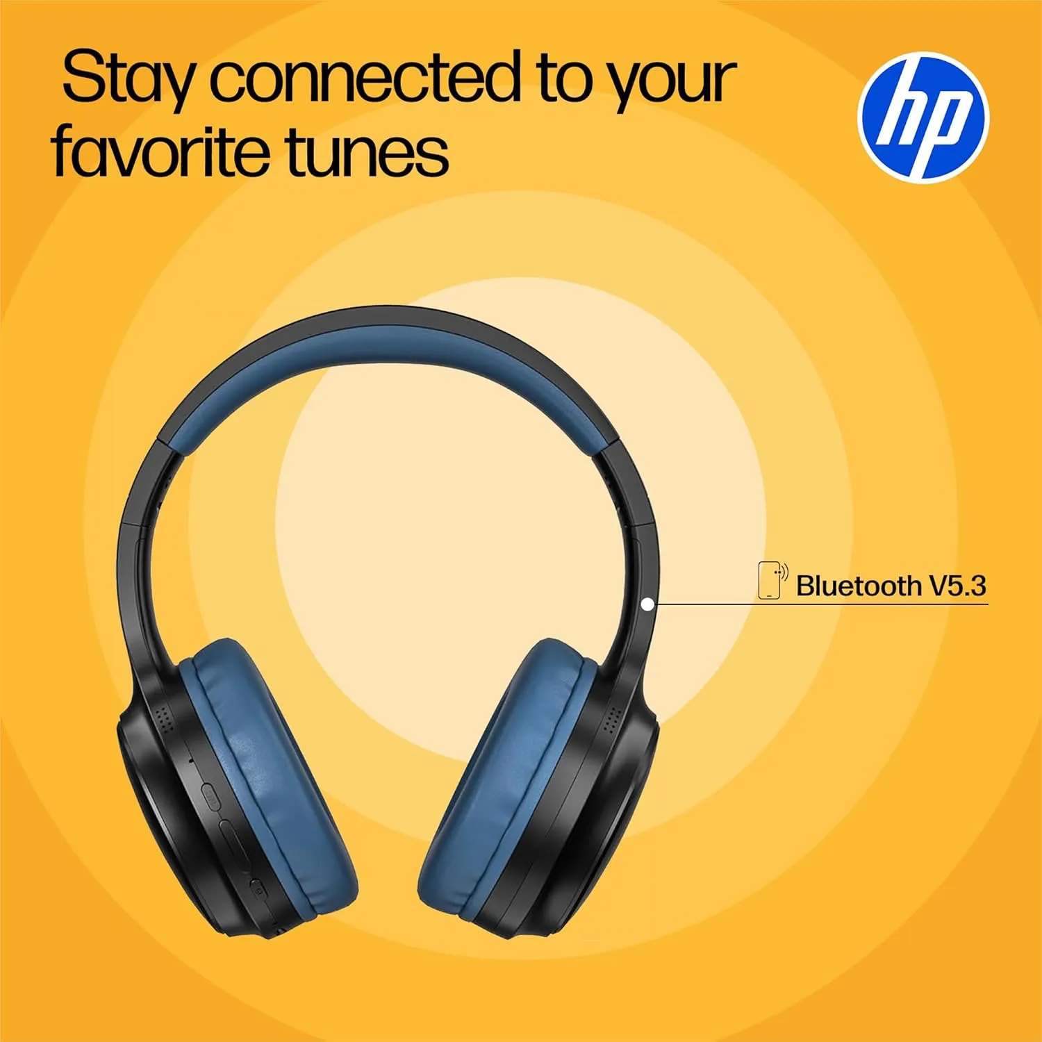 HP Wireless Headphone with Active Noise Cancellation H200 (Open Box) view 2
